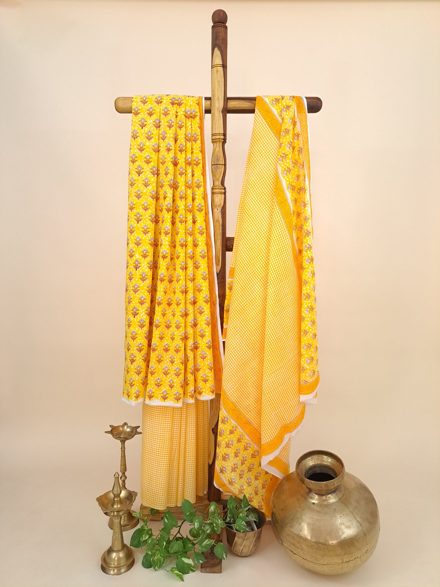 Cotton with Mulmul Dupatta