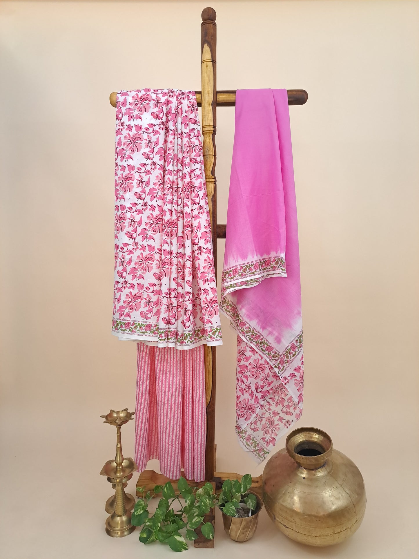 Cotton with Mulmul Dupatta