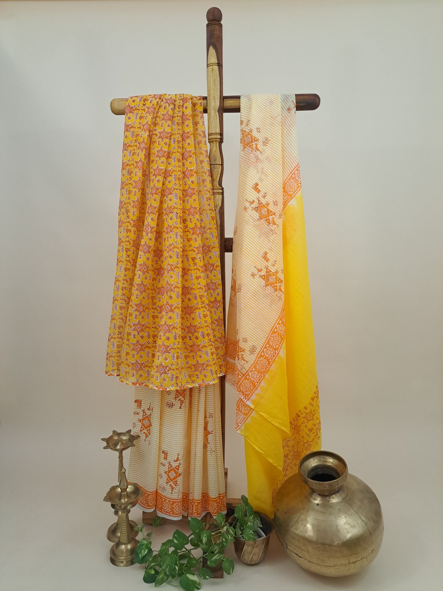 Kota-Doria with Kota-Doria Dupatta