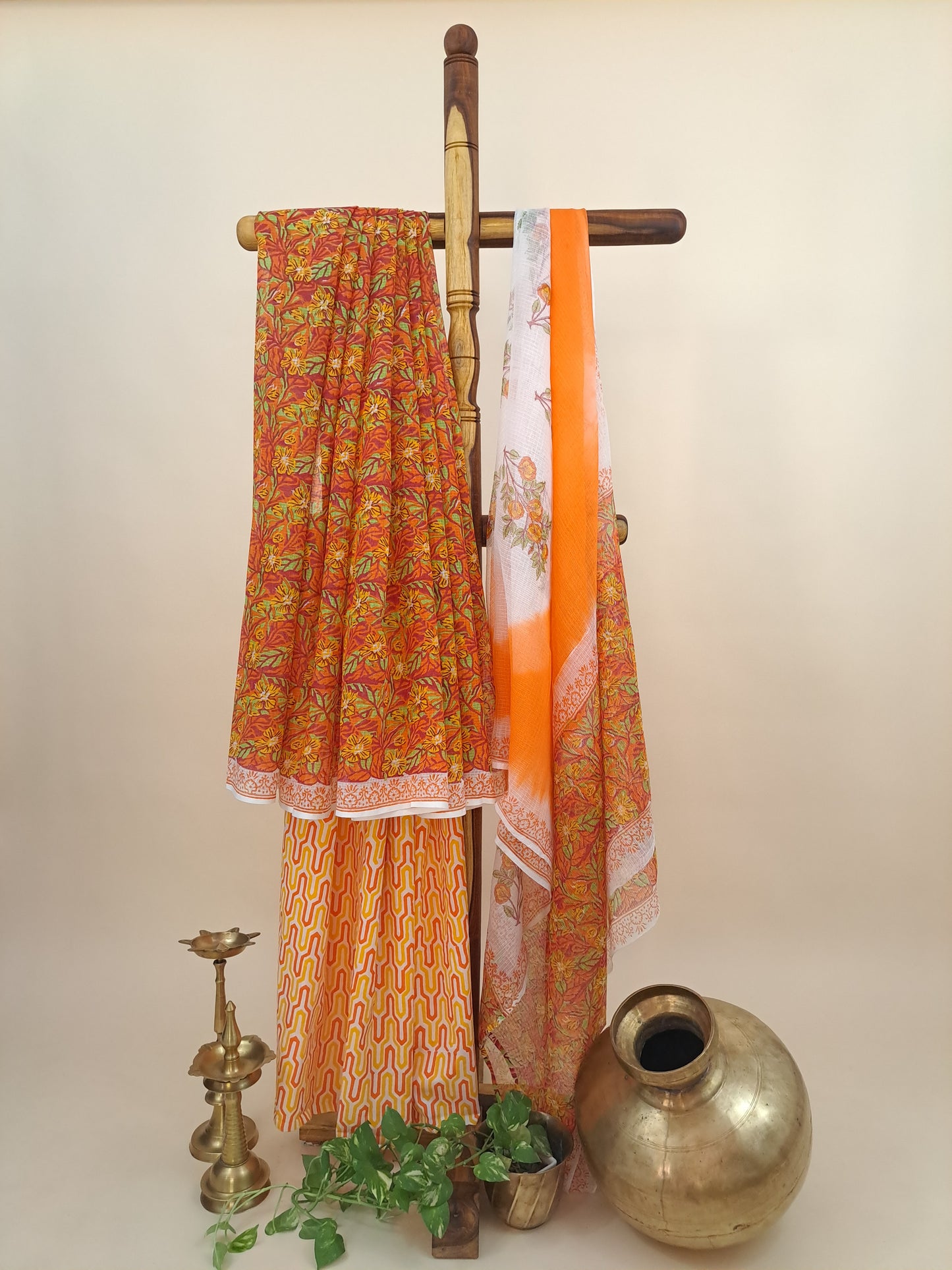 Kota-Doria with Kota-Doria Dupatta