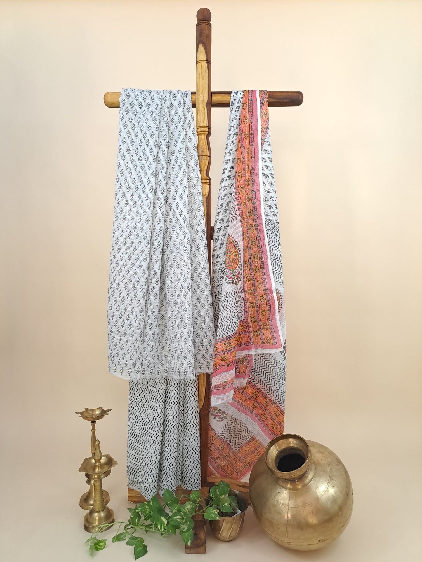 Kota-Doria with Kota-Doria Dupatta