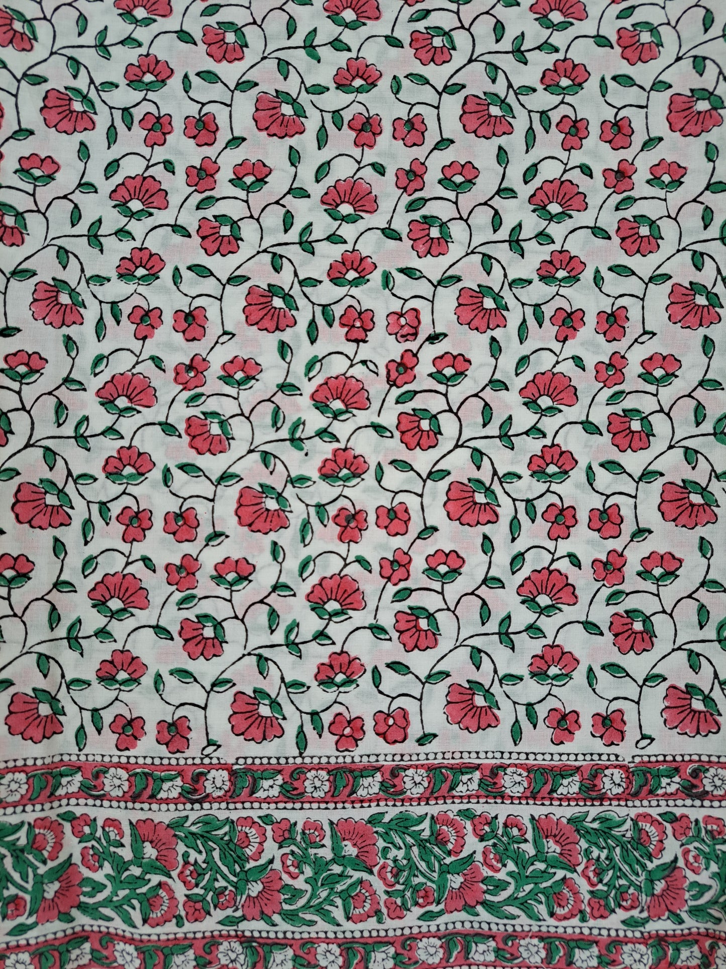 Cotton with Kota-Doria Dupatta