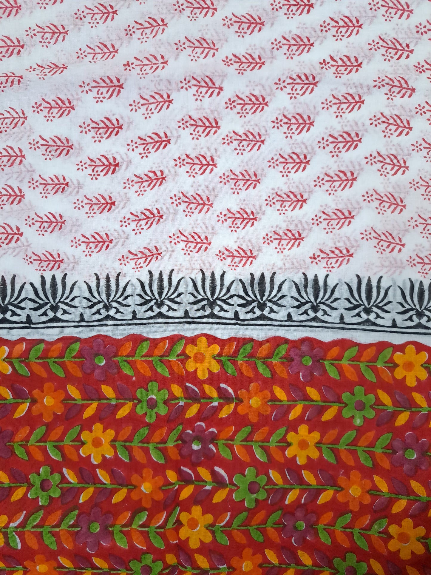 Cotton with Mulmul Dupatta