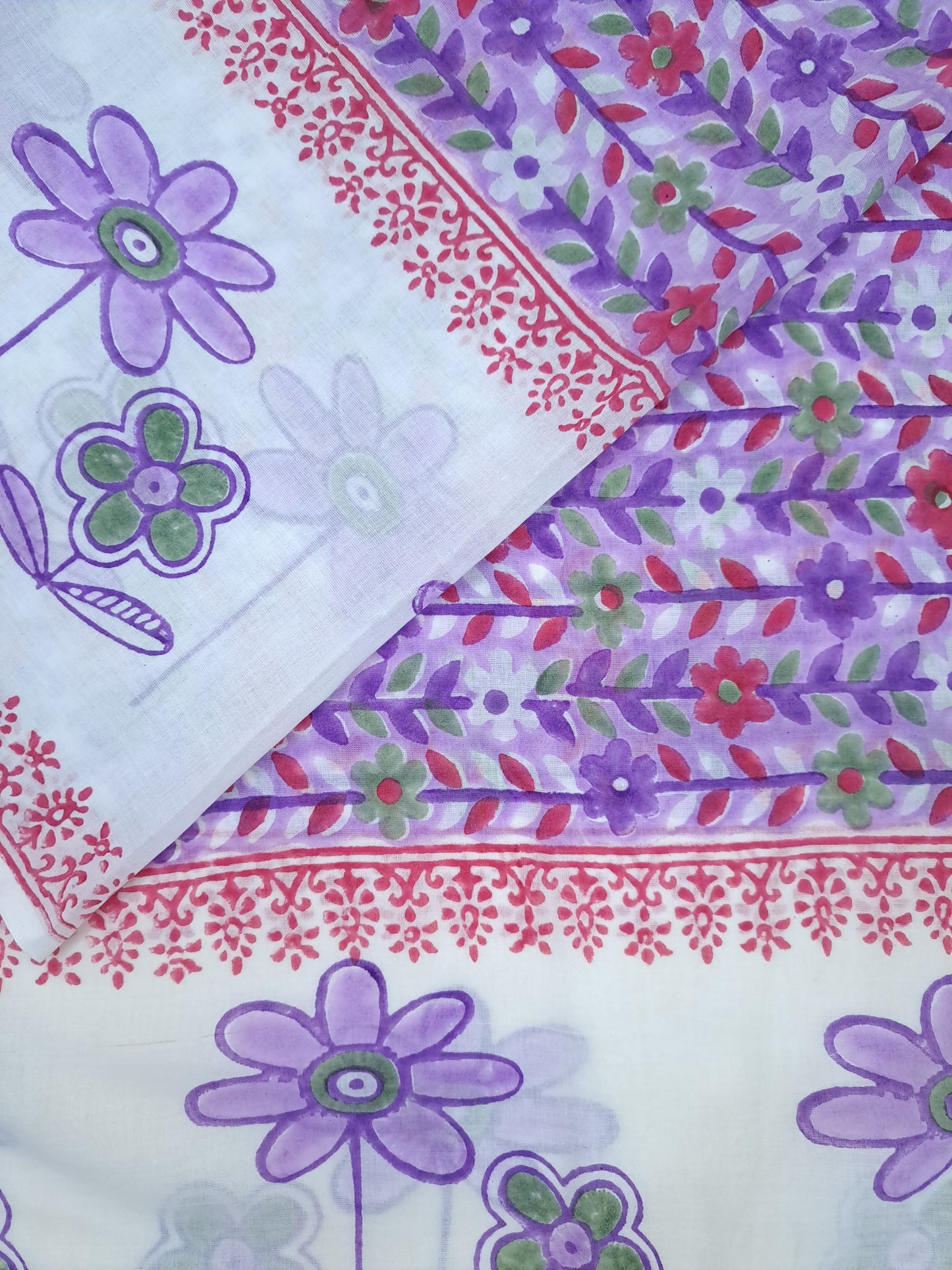 Cotton with Mulmul Dupatta