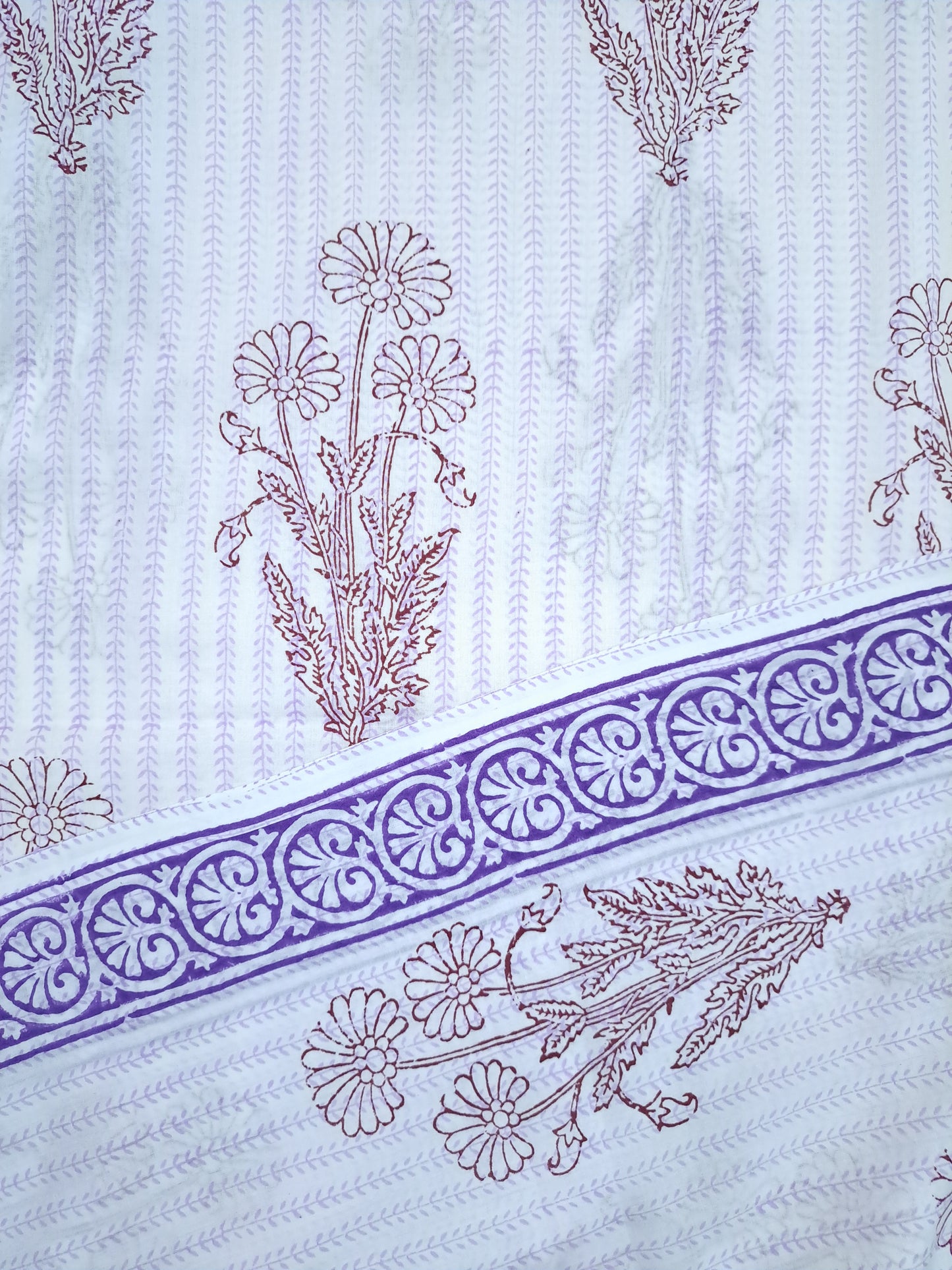 Cotton with Semi-Chiffon Dupatta