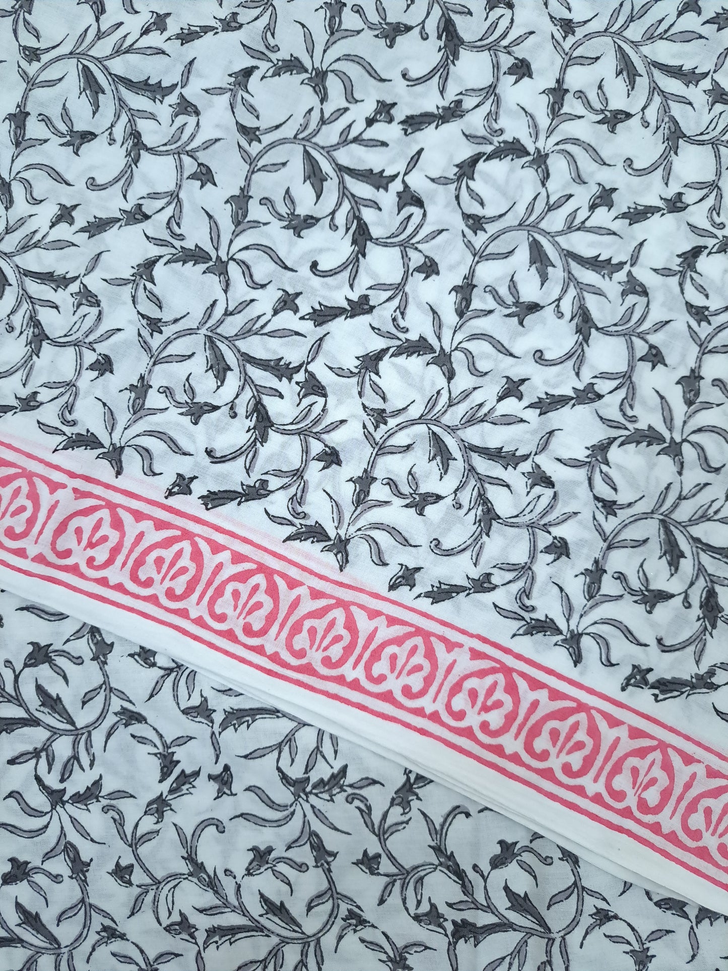 Cotton with Semi-Chiffon Dupatta