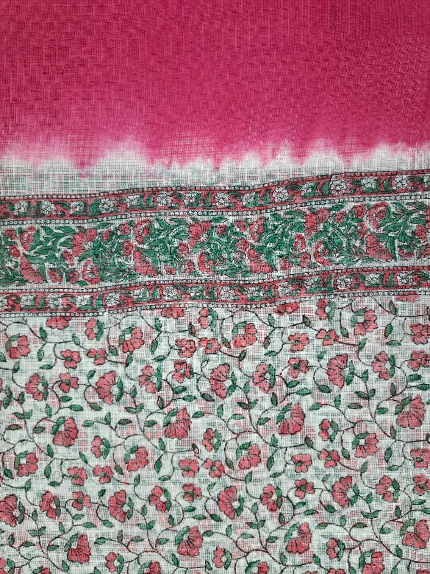 Cotton with Kota-Doria Dupatta