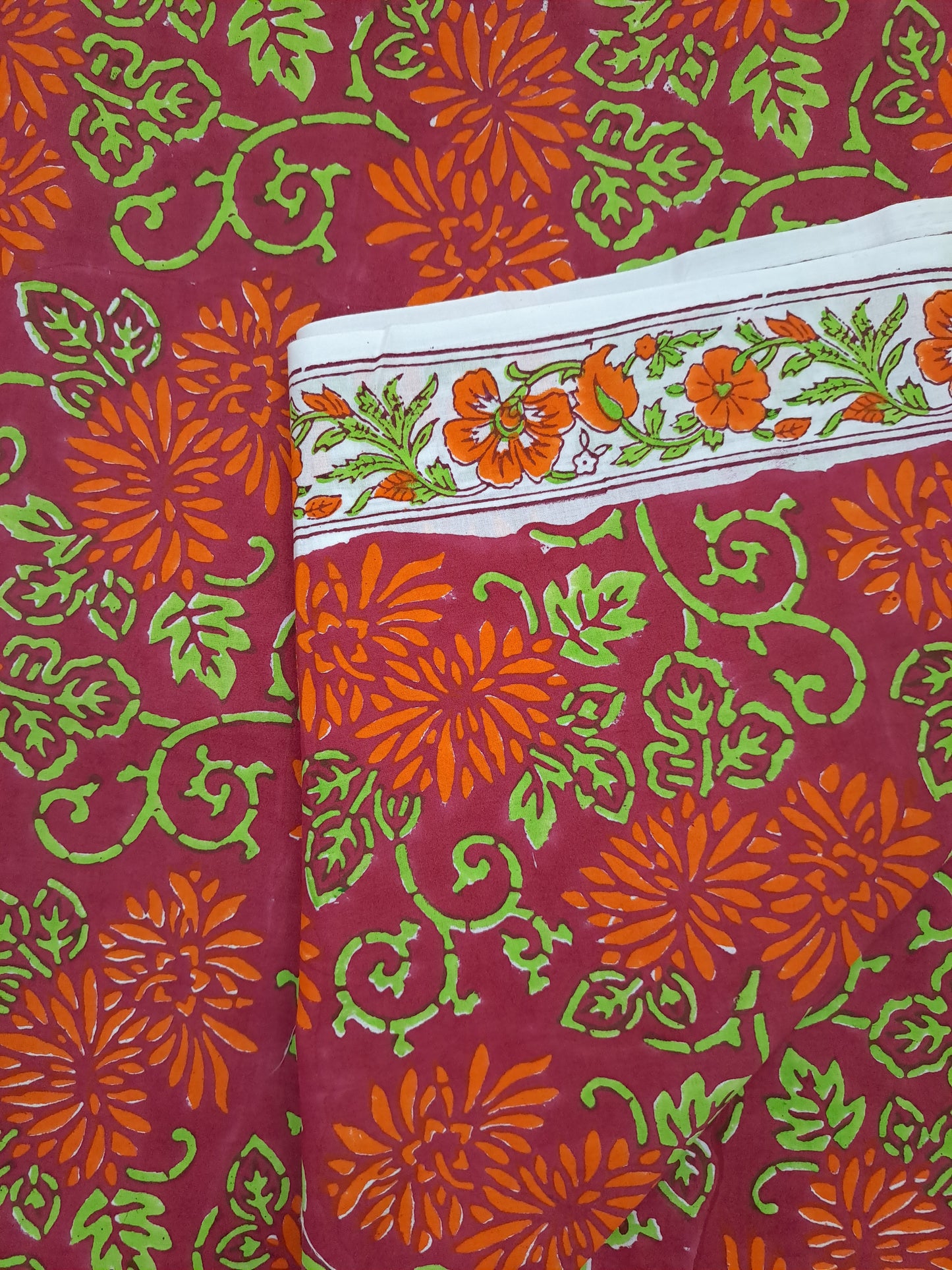 Cotton with Kota-Doria Dupatta