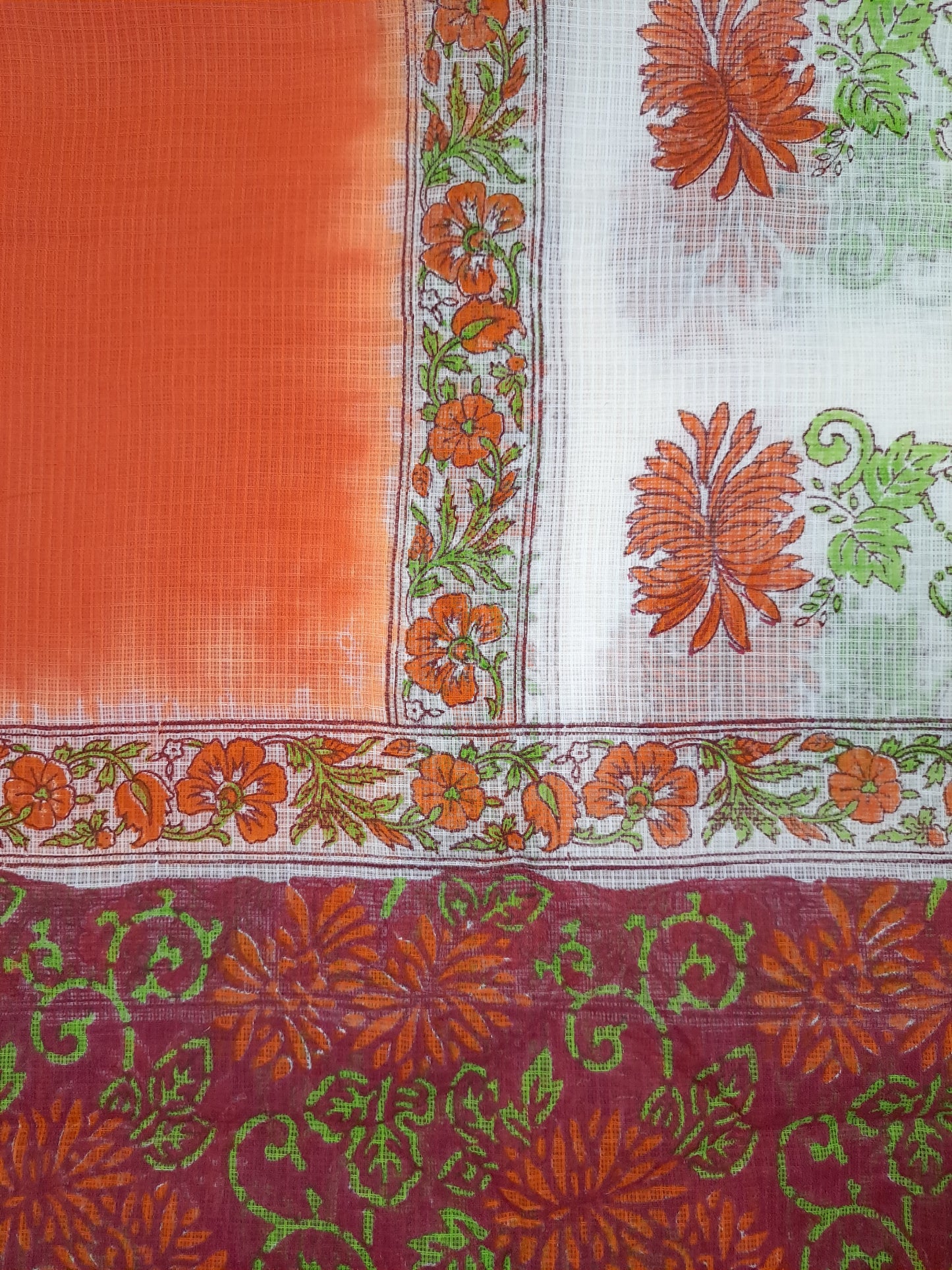 Cotton with Kota-Doria Dupatta