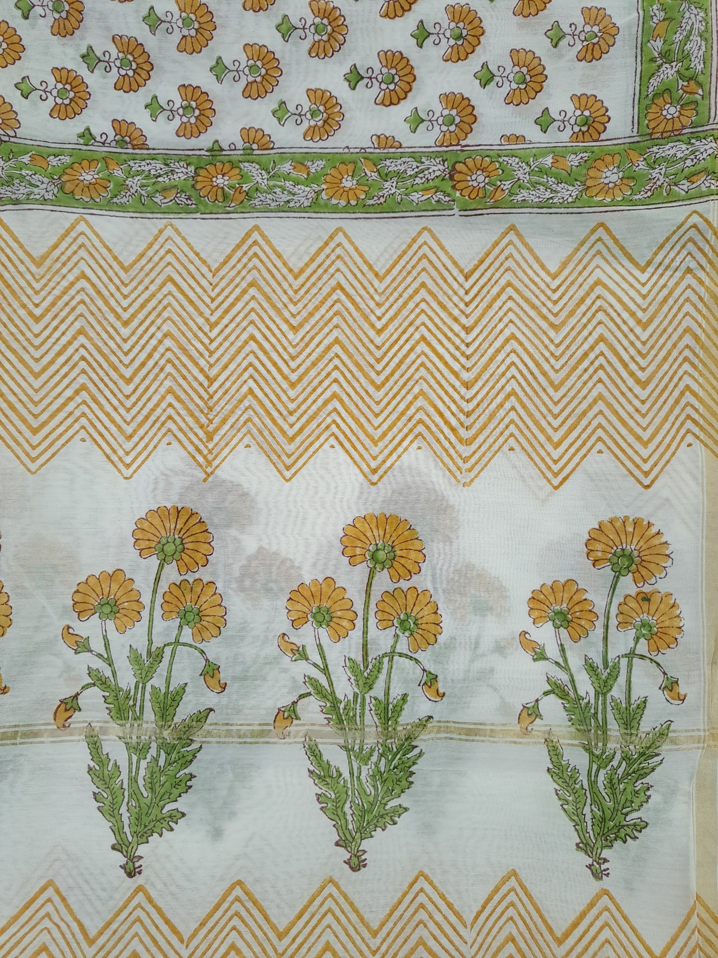 Chanderi with Chanderi Dupatta