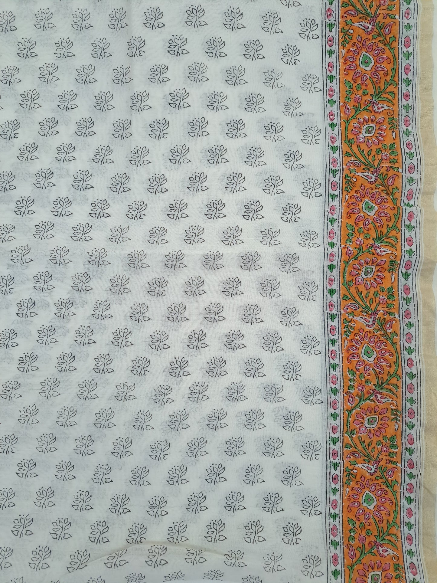 Chanderi with Chanderi Dupatta