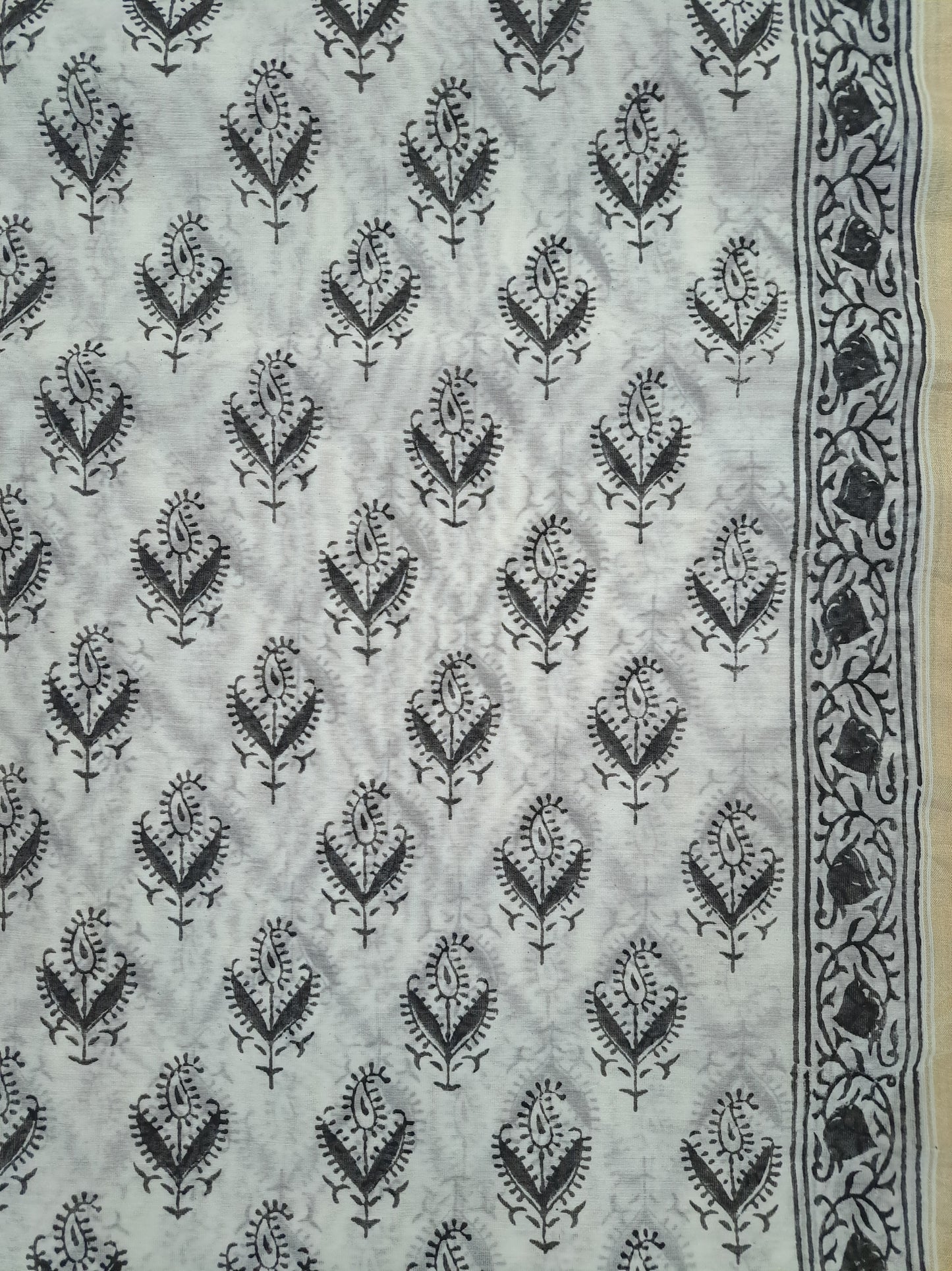 Chanderi with Chanderi Dupatta with Taar Embroidery
