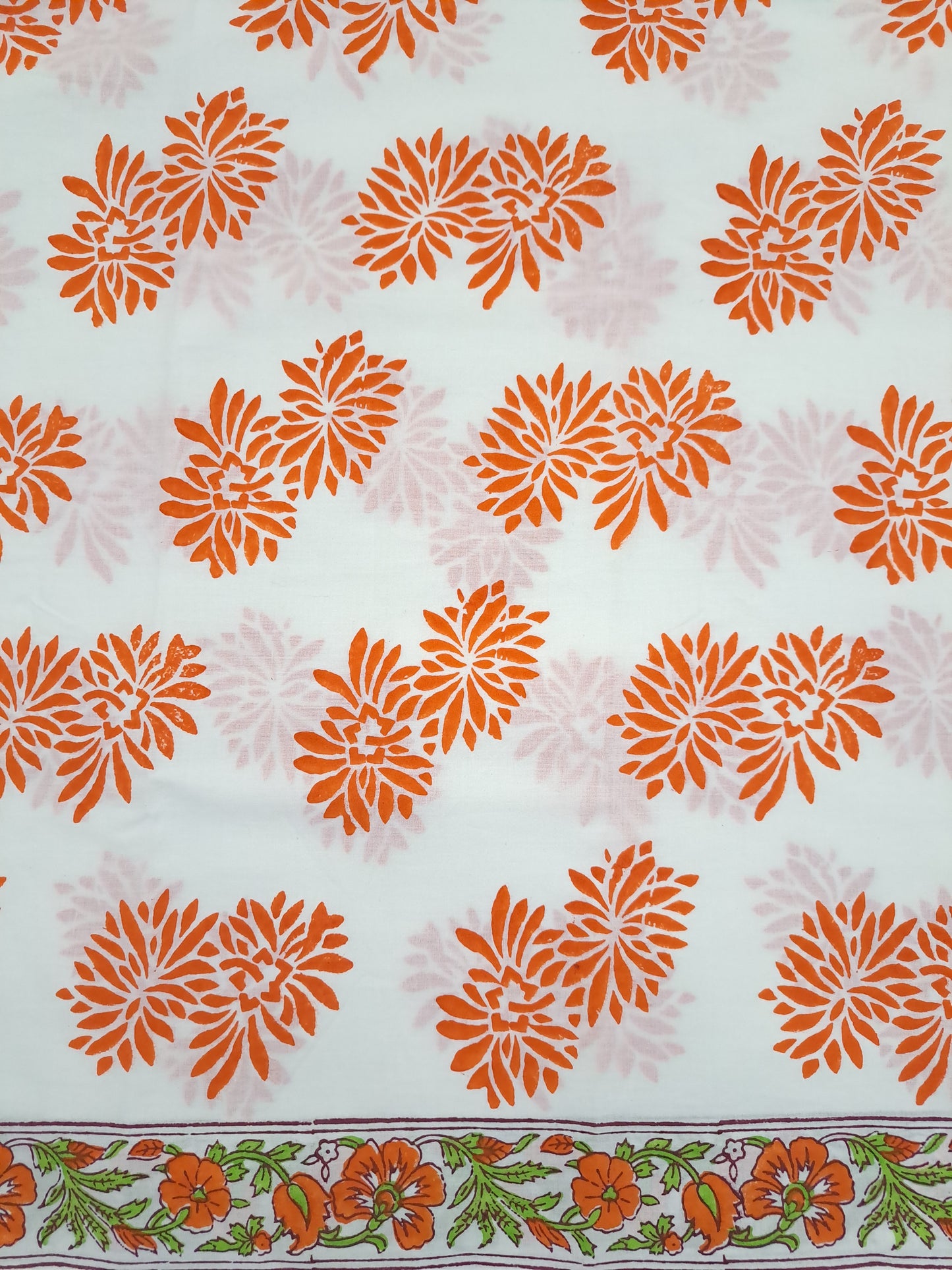 Kota-doria sari with zari border
