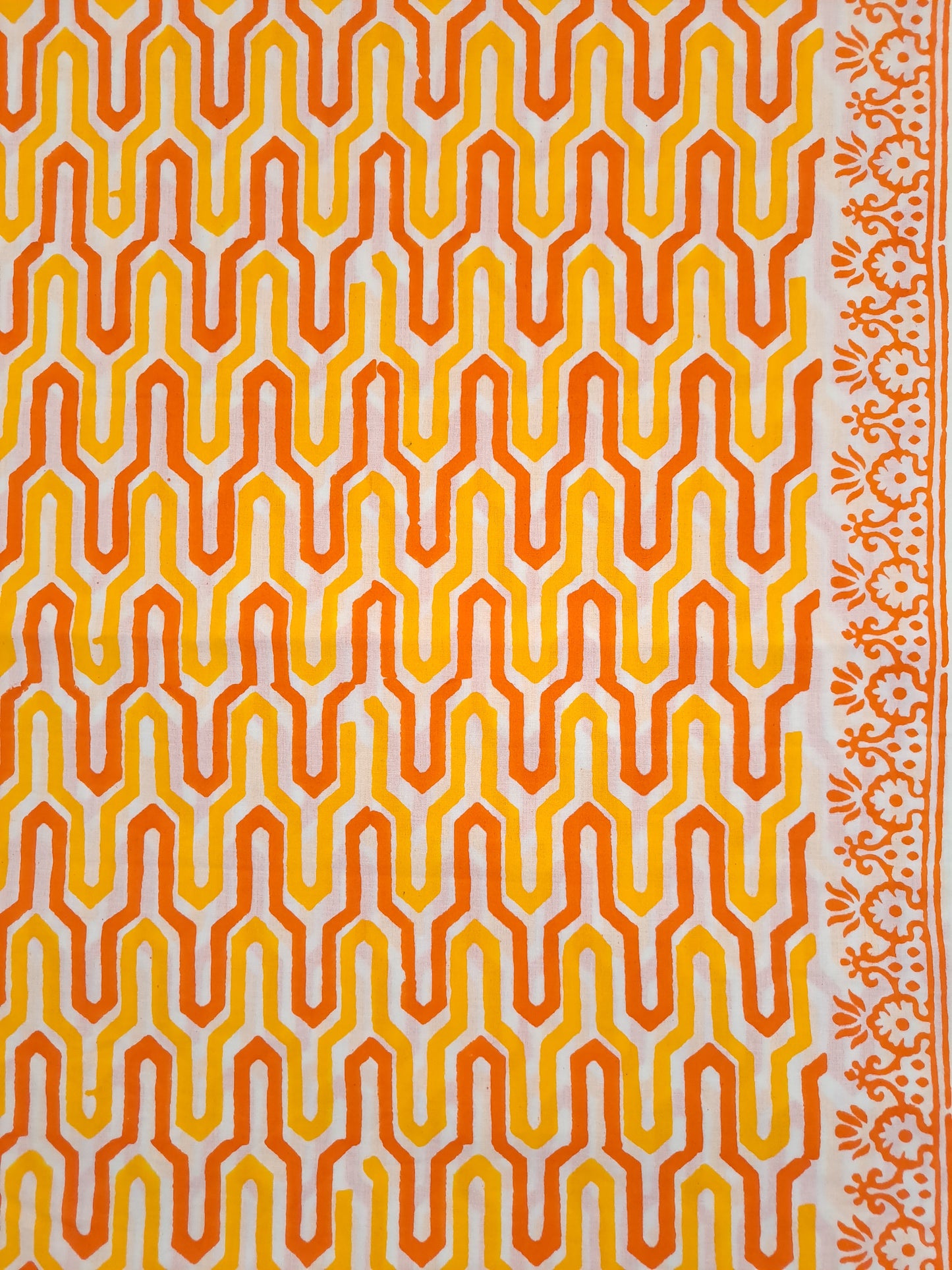 Kota-doria sari with zari border