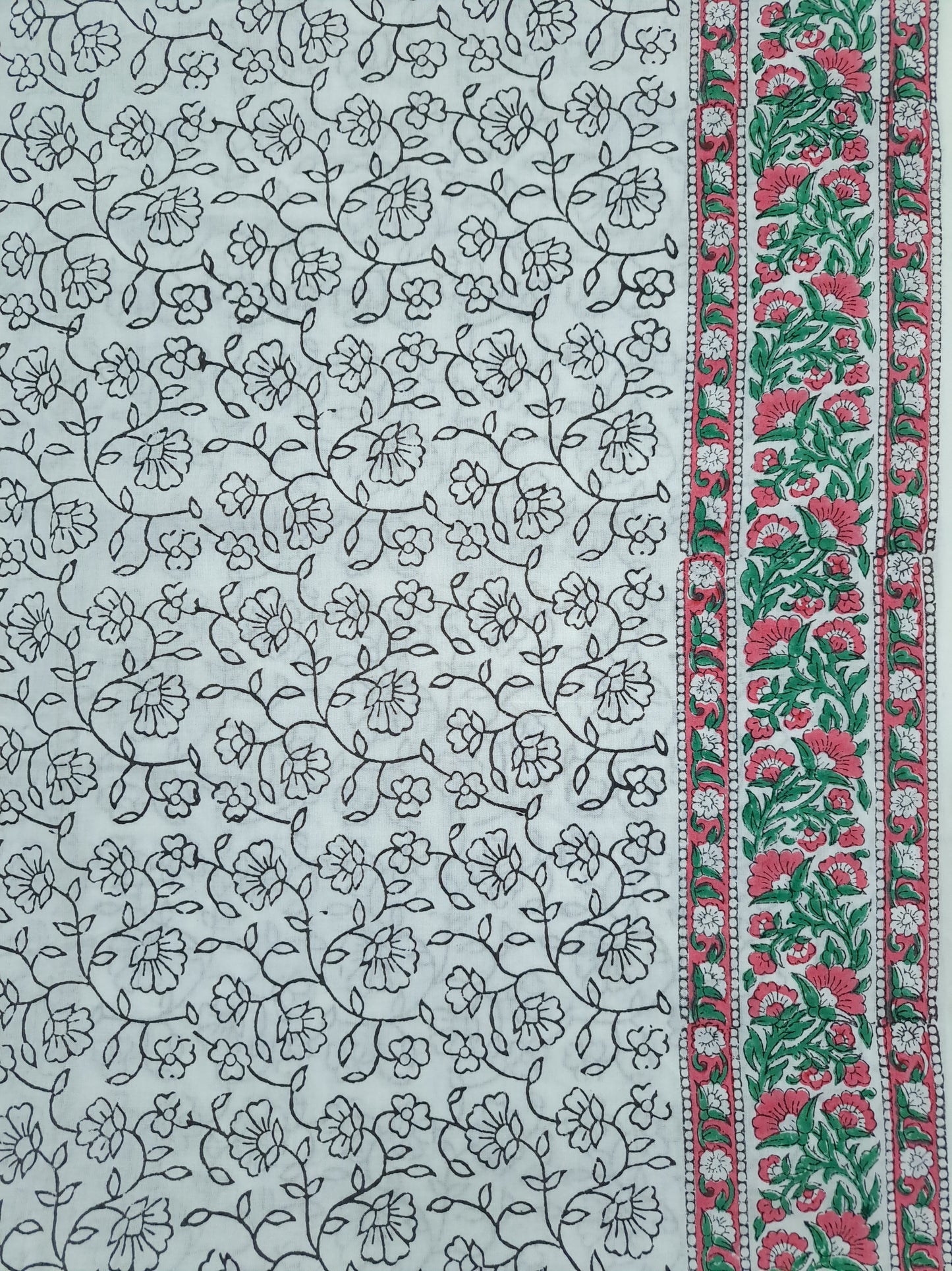 Semi-chiffon sari