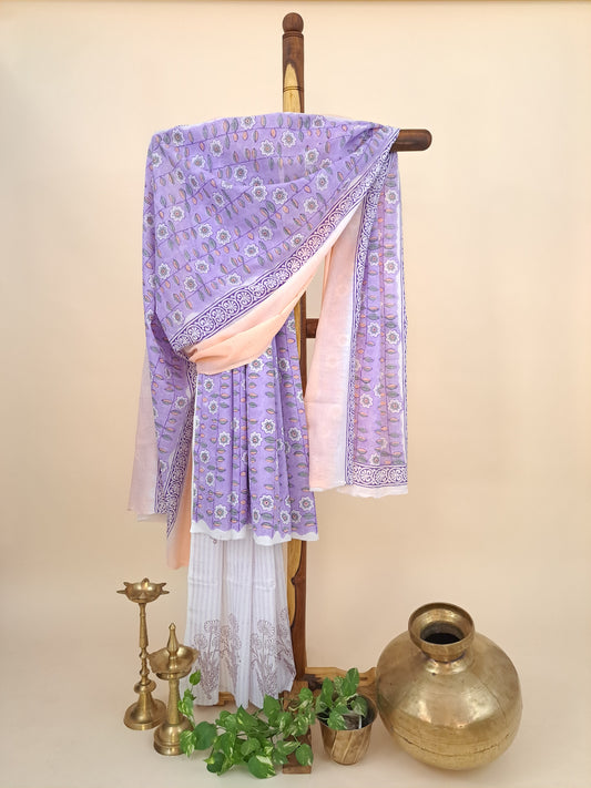 Cotton with Mulmul Dupatta