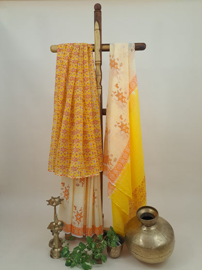 Kota-Doria with Kota-Doria Dupatta