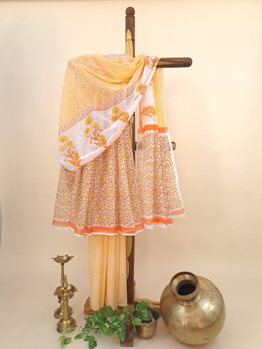 Kota-Doria with Kota-Doria Dupatta
