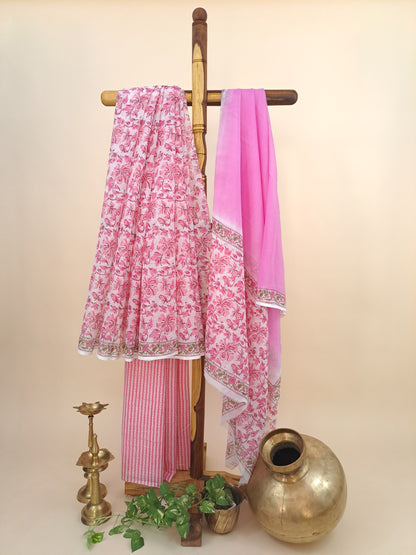 Kota-Doria with Kota-Doria Dupatta