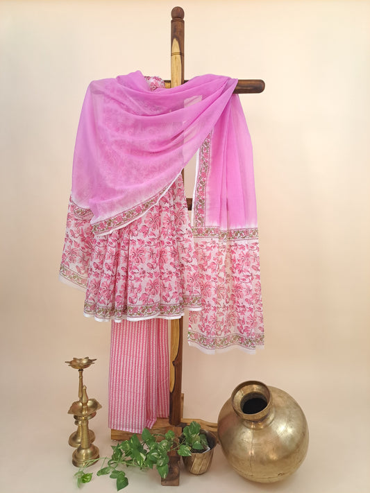 Kota-Doria with Kota-Doria Dupatta