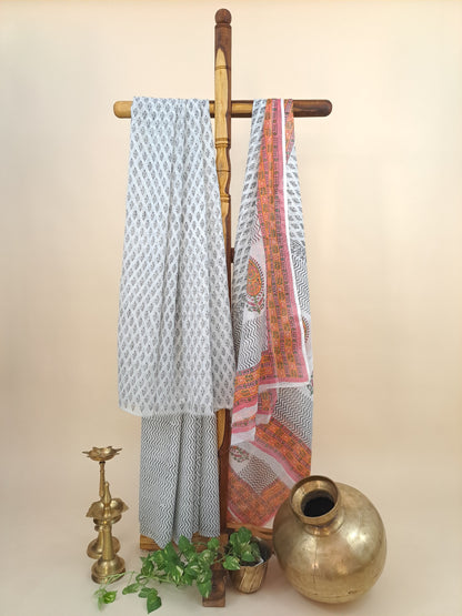 Kota-Doria with Kota-Doria Dupatta