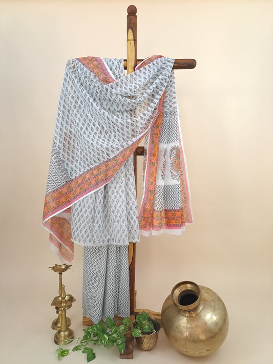 Kota-Doria with Kota-Doria Dupatta