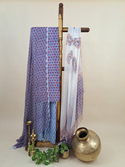 4 Piece Semi-Chiffon