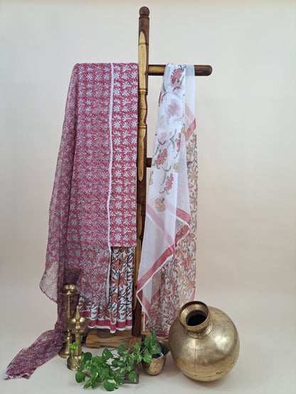 4 Piece Semi-Chiffon