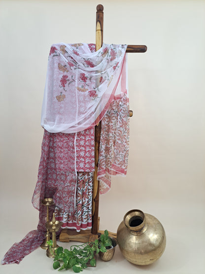 4 Piece Semi-Chiffon