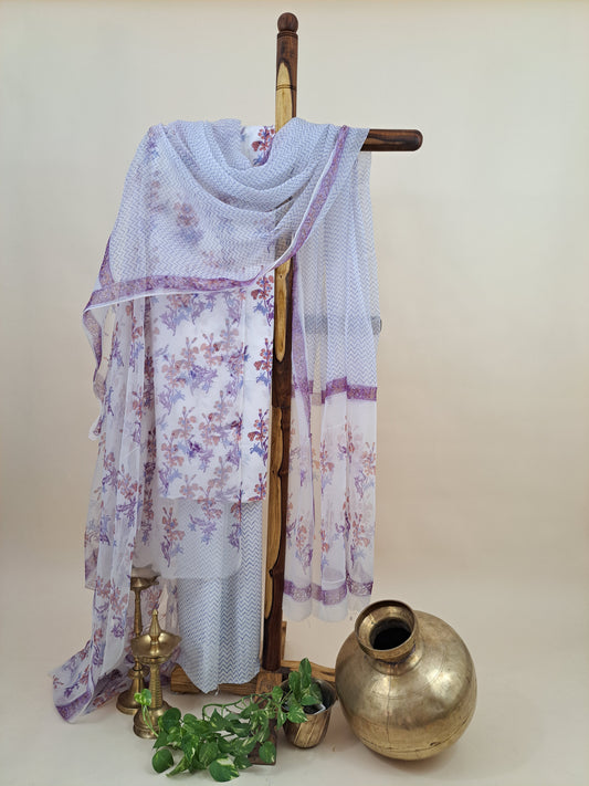 4 Piece Semi-Chiffon