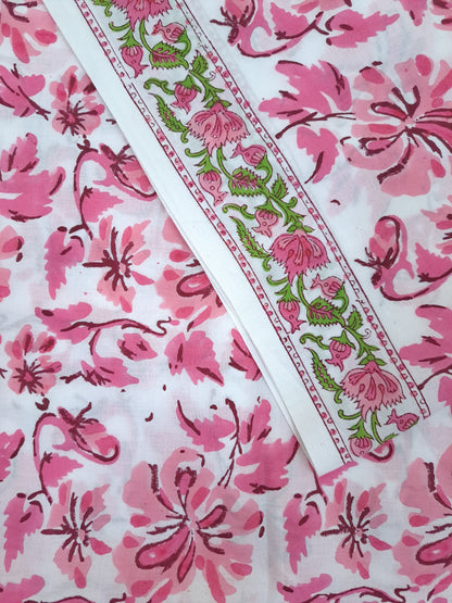 Cotton with Mulmul Dupatta