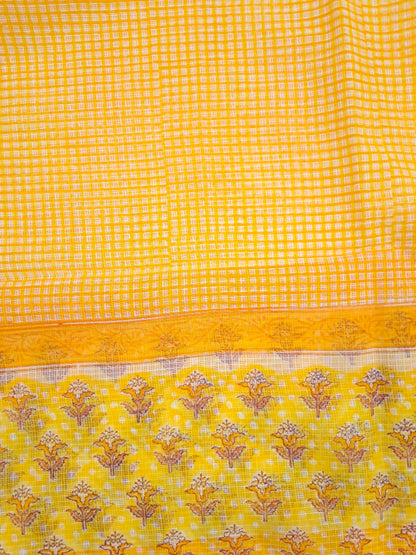 Cotton with Kota-Doria Dupatta