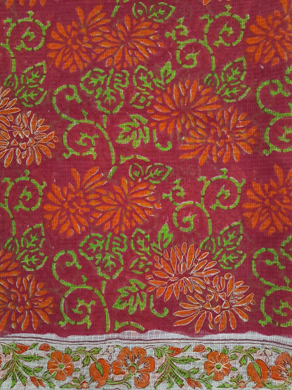 Kota-Doria with Kota-Doria Dupatta Taar Embroidery