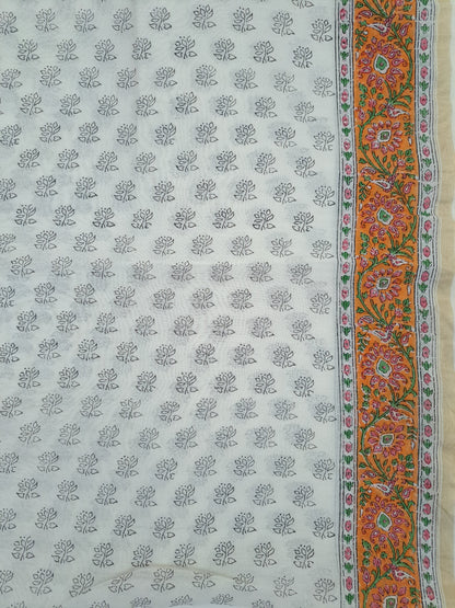 Chanderi with Chanderi Dupatta