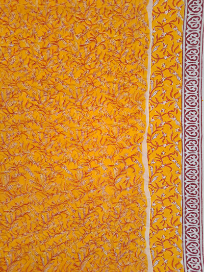 4 Piece Semi-Chiffon with Mukaish